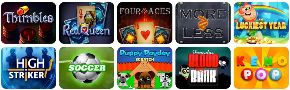 Jeux en ligne ALLYSPIN CASINO