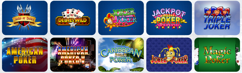 Video Poker ALLYSPIN CASINO