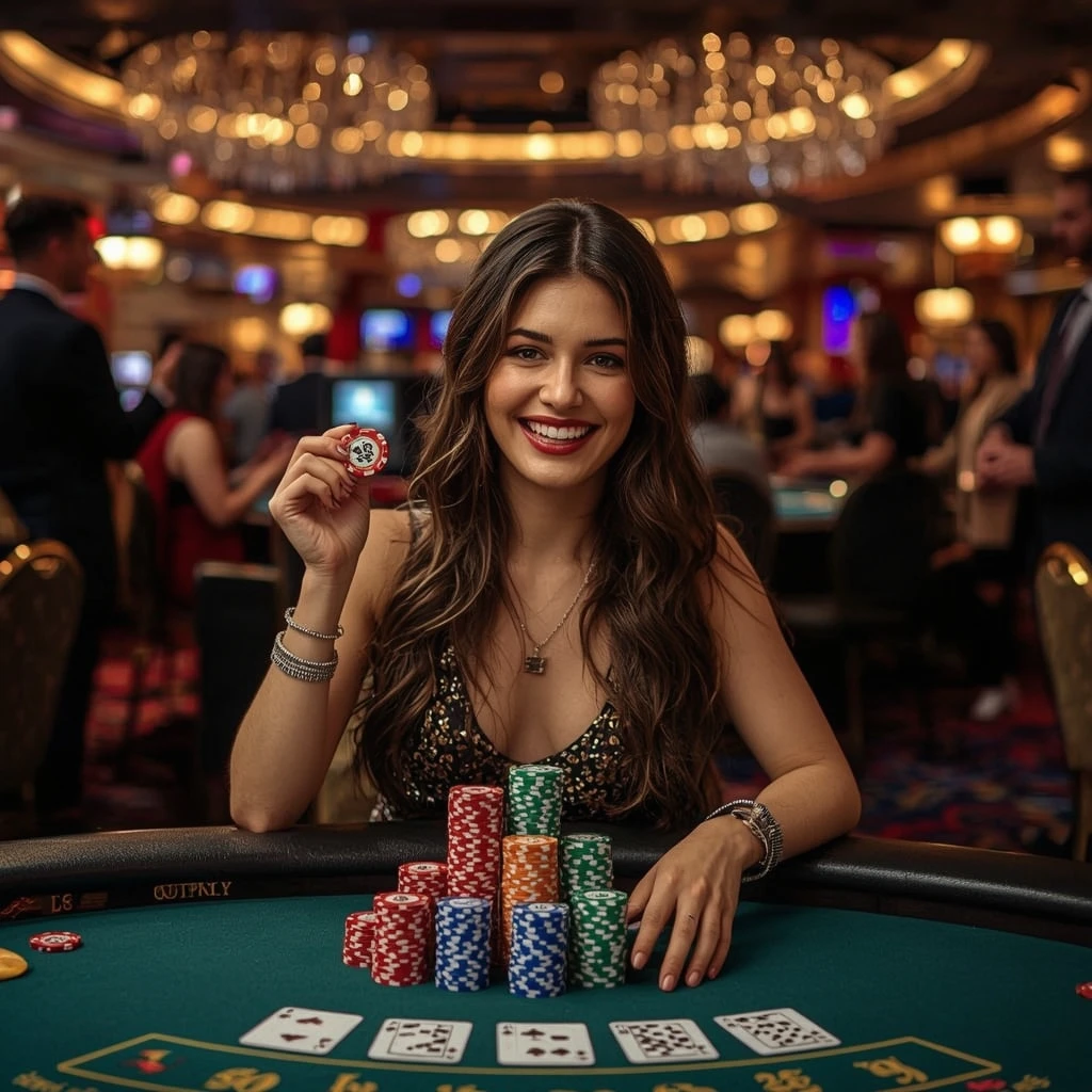 bonus dans les mains d’un homme au casino ALLYSPIN