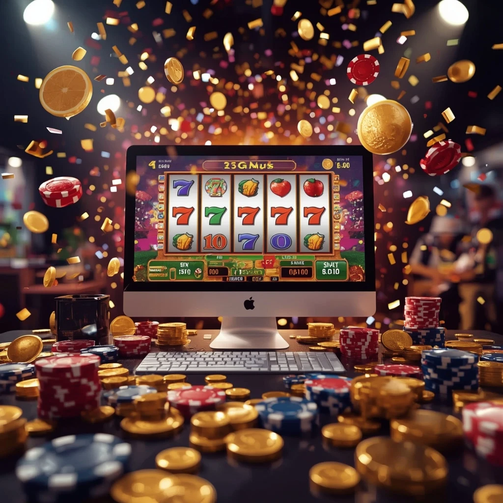 Machines à sous sur le moniteur ALLYSPIN CASINO