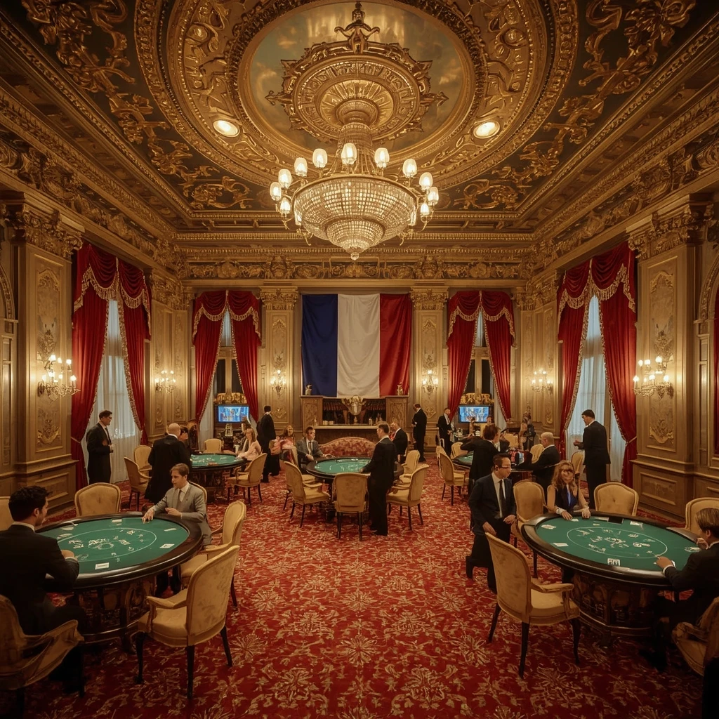 Le casino et le drapeau français ALLYSPIN CASINO
